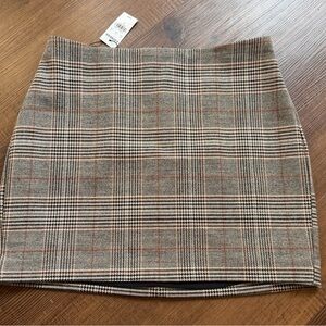 {Express} Plaid Skirt